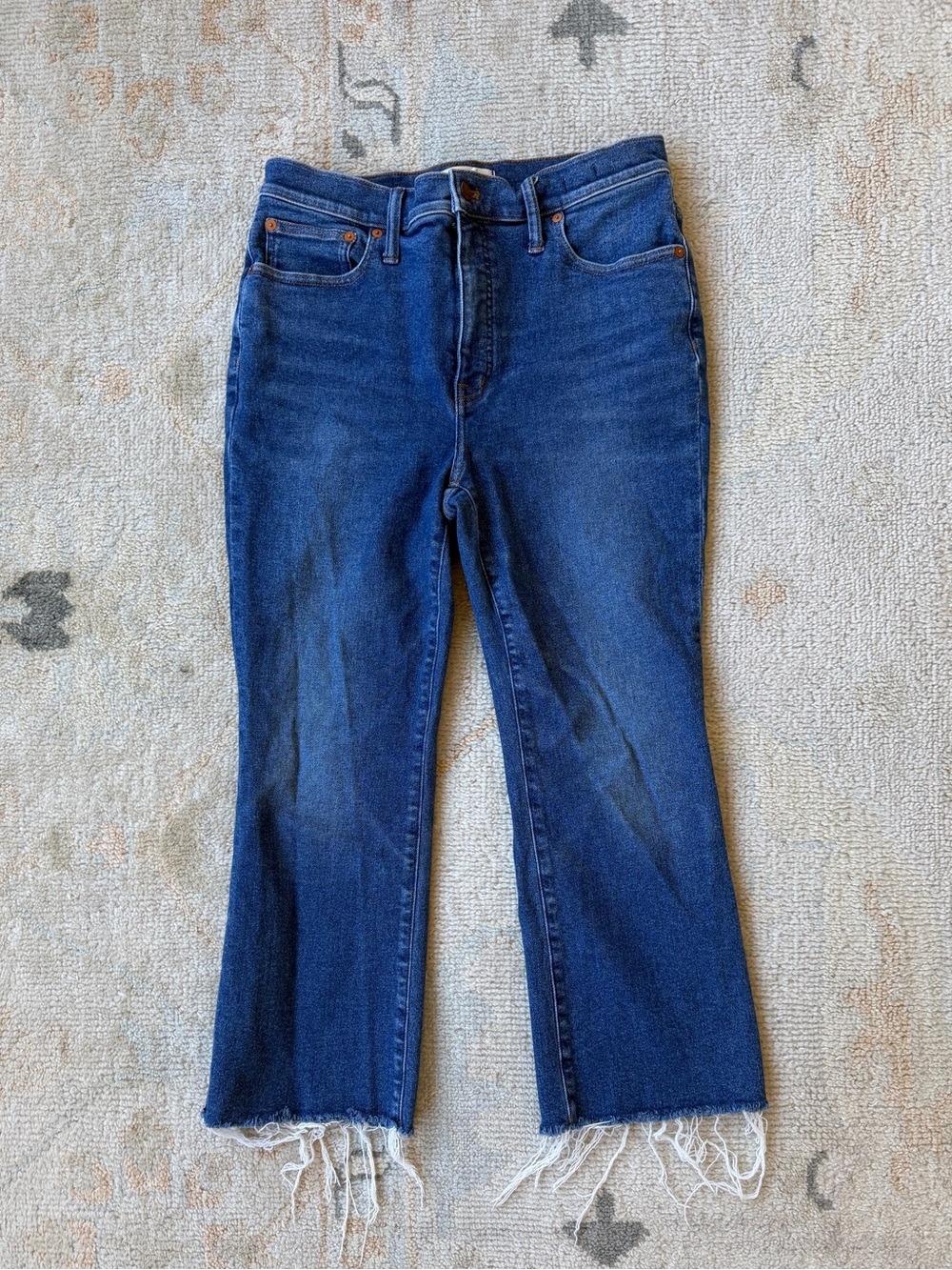 Madewell "Cali Demi-Boot" Jeans